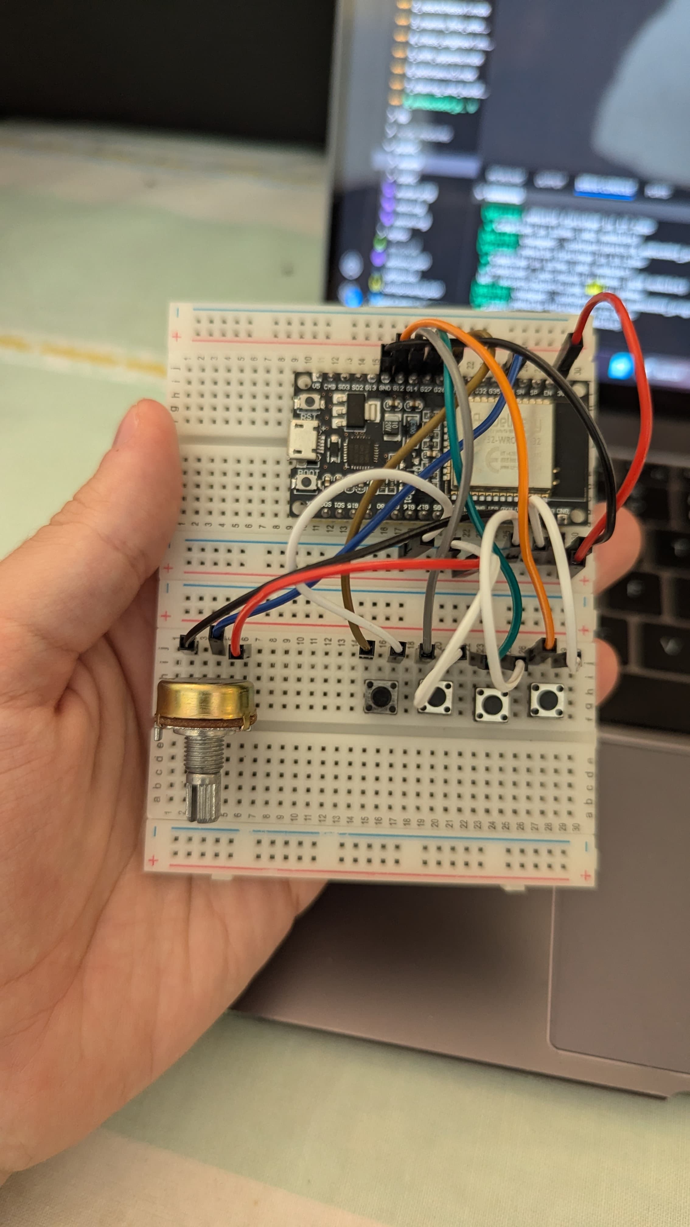 Device fully assembled